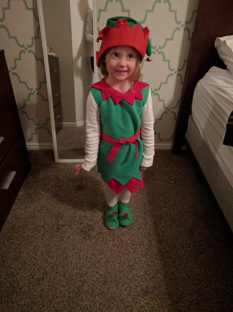 She's just about the cutest elf there ever was!